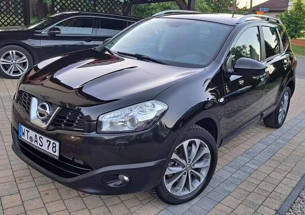 Nissan Qashqai+2 cena 36700 przebieg: 183000, rok produkcji 2011 z Pobiedziska małe 596